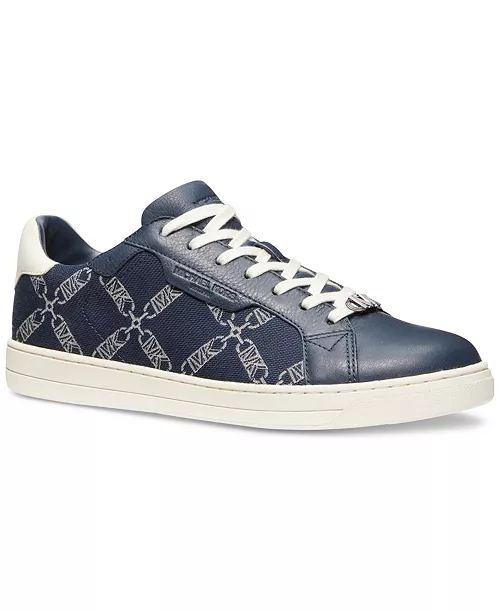 Keating Chain Logo Lace-Up Low-Top Sneakers